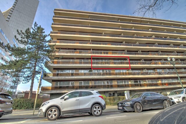 Josaphat/Voltaire : appt une chambre 73m² + terrasse PEB B