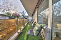 Josaphat/Voltaire : appt une chambre 73m² + terrasse PEB B