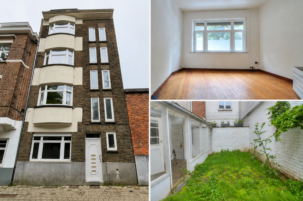 Quartier La Chasse: Appartement RDC avec jardin et cour