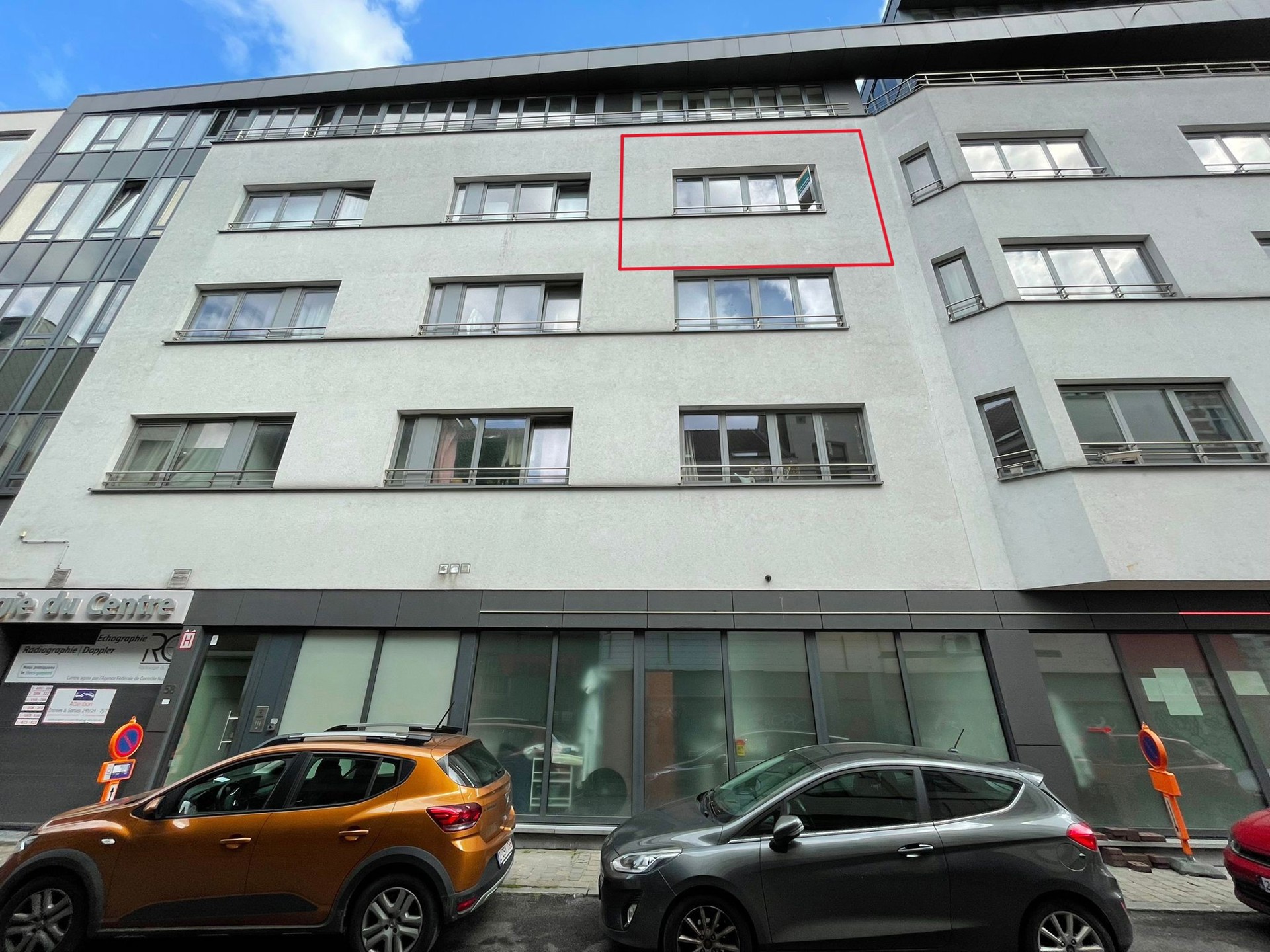Appartement de ± 55 m² en centre ville : une chambre PEB E