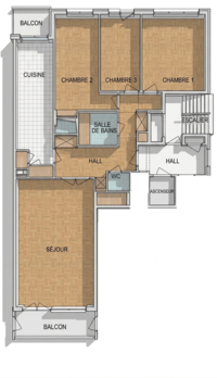 Josaphat/Voltaire: Appartement trois chambres + 2 terrasses