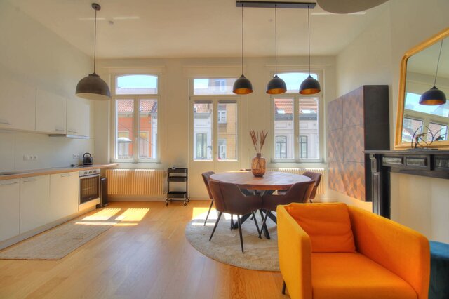 Appartement 62 m² PEB C une chambre + balcon
