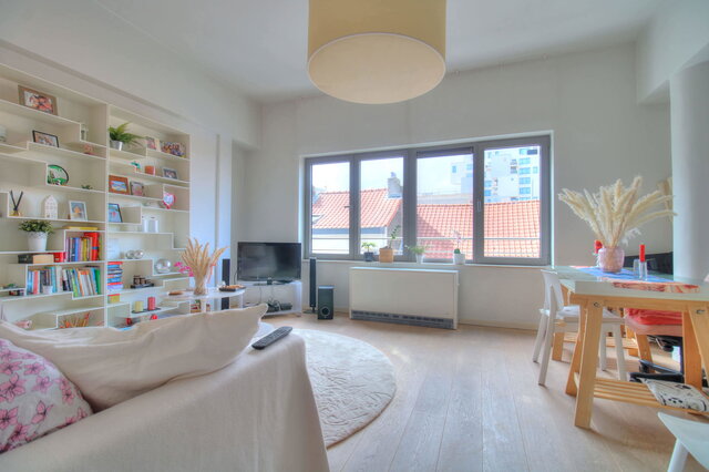 Appartement de ± 55 m² en centre ville : une chambre PEB E